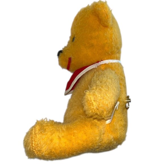 Rare Winnie the Pooh Gund J. Swedlin Vintage Plush Musical Wind Up Toy - Works - Picture 2 of 16
